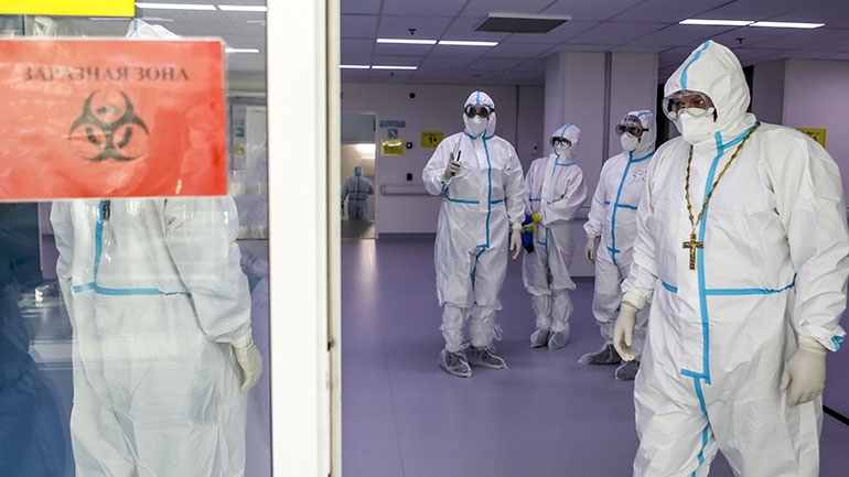 Covid-19: Στη Ρωσία καταγράφηκαν 27.002 νέα κρούσματα και 562 θάνατοι